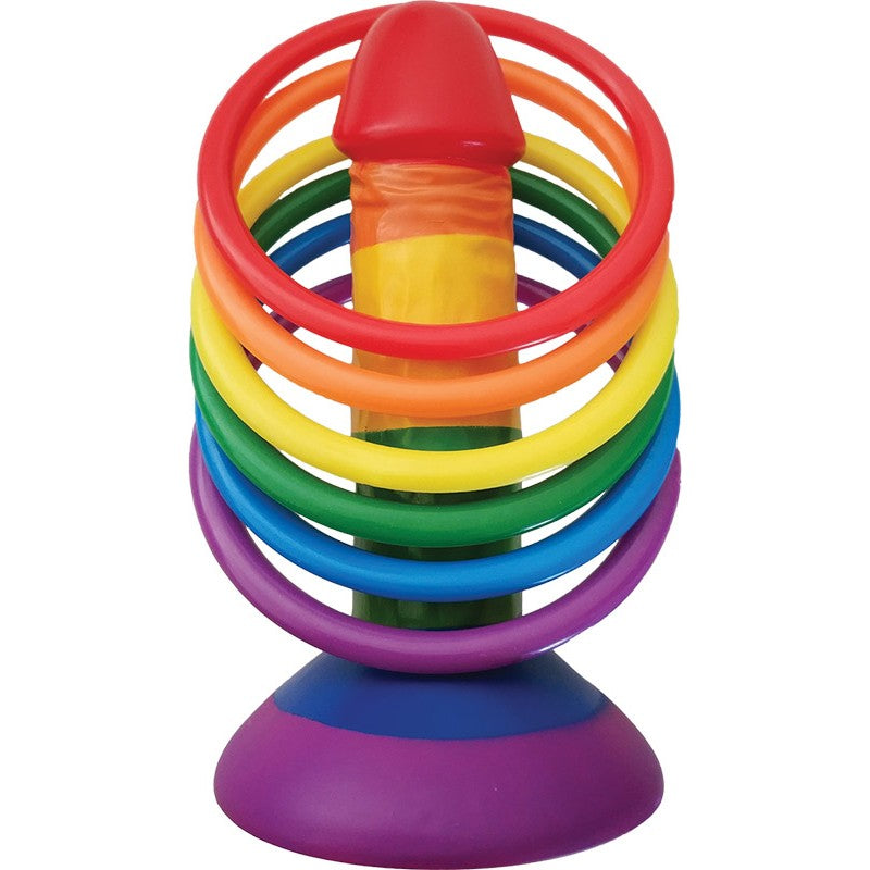 Rainbow Pecker Party Ring Toss - iVenuss