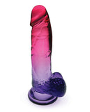 Shades 8in Jelly Gradient Dong Pink-plum