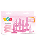 Try-curious Anal Plug Kit Pink
