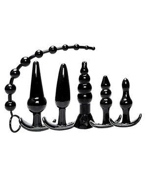 Try-curious Anal Plug Kit Black - iVenuss