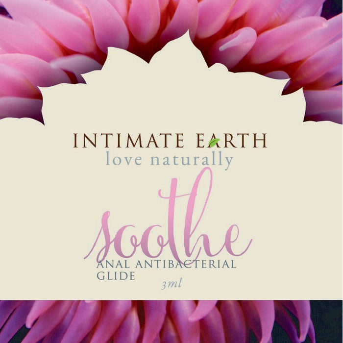 Intimate Earth Soothe Anal Anti Bacterial Glide Foil Pack 3ml (eaches) - iVenuss