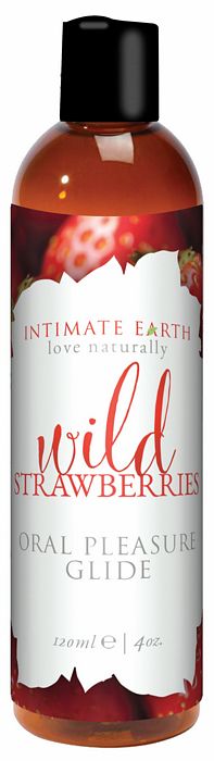 Intimate Earth Glide Strawberry 4 Oz - iVenuss