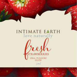 Intimate Earth Strawberry Foil Pack 3ml (eaches) - iVenuss