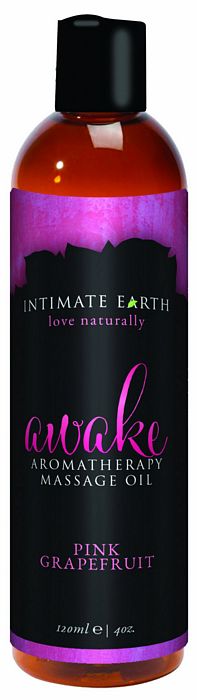 Intimate Earth Awake Massage Oil 4oz - iVenuss