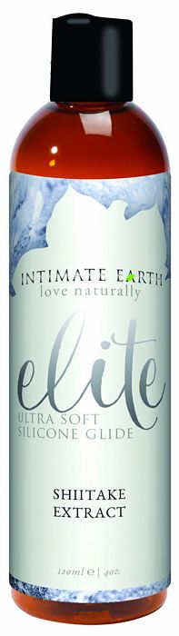 Intimate Earth Elite Silicone Shitake Glide 4oz - iVenuss