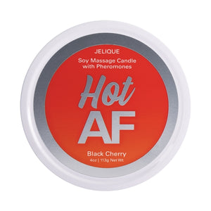 Massage Candle W- Pheromones Hot Af Black Cherry 4oz