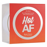 Massage Candle W- Pheromones Hot Af Black Cherry 4oz