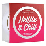 Massage Candle W- Pheromones Netflix & Chill Berry Yummy 4oz