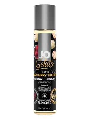 Jo Gelato White Chocolate Raspberry Truffle Water Based Lube 1 Oz - iVenuss