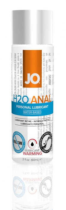 Jo 2 Oz Anal H2o Warming Lubricant - iVenuss