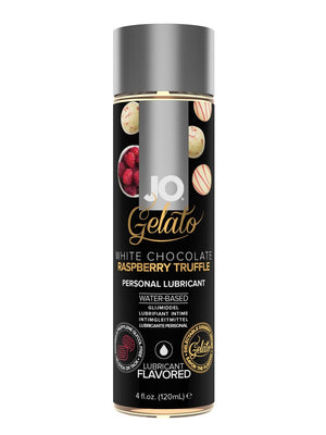 Jo Gelato White Chocolate Raspberry Truffle Water Based 4 Oz - iVenuss