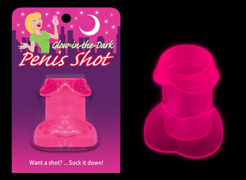 Glowing Penis Shot Pink - iVenuss