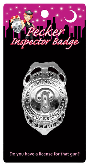 Pecker Inspector Badge - iVenuss