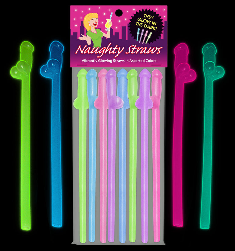 Glowing Naughty Straws - iVenuss