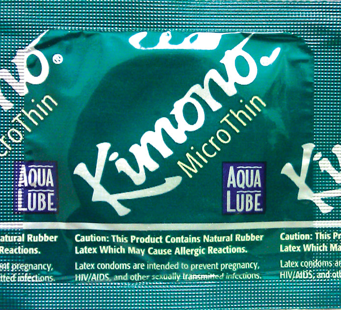 Kimono Microthin W-aqua Lube 12pk - iVenuss