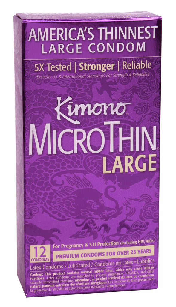 Kimono Microthin 12pk Large - iVenuss