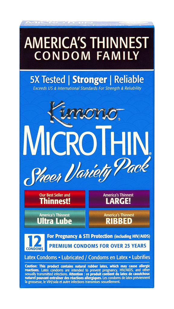 Kimono Microthin Variety 12 Pack - iVenuss