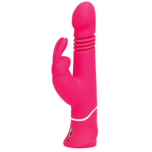 Happy Rabbit Thrusting Rechargeable Rabbit Pink - iVenuss