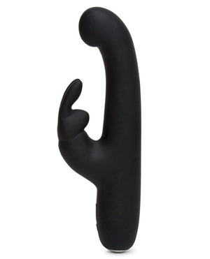 Happy Rabbit Slimline G-spot Rechargeable Vibrator Black - iVenuss