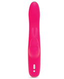 Happy Rabbit Slimline Curve Rechargeable Vibrator Pink - iVenuss