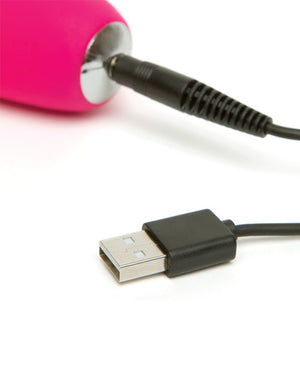 Happy Rabbit Slimline Curve Rechargeable Vibrator Pink - iVenuss