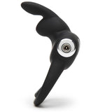 Happy Rabbit Stimulating Usb Rechargeable Cock Ring Black - iVenuss