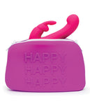 Happy Rabbit Happy Large Purple Silicone Zip Storage Bag - iVenuss