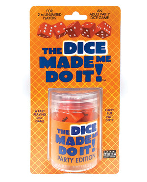 The Dice Made Me Do It Party Edition - iVenuss