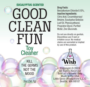 Good Clean Fun Eucalyptus 2 Oz Cleaner
