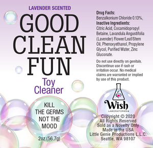 Good Clean Fun Lavender 2 Oz Cleaner
