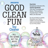 Good Clean Fun Unscented 2 Oz Cleaner
