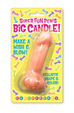 Super Fun Big Candle Pink - iVenuss