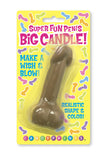 Super Fun Big Candle Brown - iVenuss