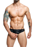 Male Basics Dngeon Cockring Jockstrap Black O-s (hanging)