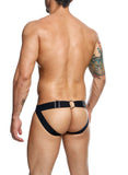 Male Basics Dngeon Chain Jockstrap Black O-s (hanging)