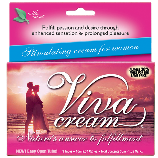 Viva Cream 10ml 3 Tube Box - iVenuss