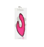 Leah Rechargeable Silicone Rabbit Massager Neon Pink - iVenuss