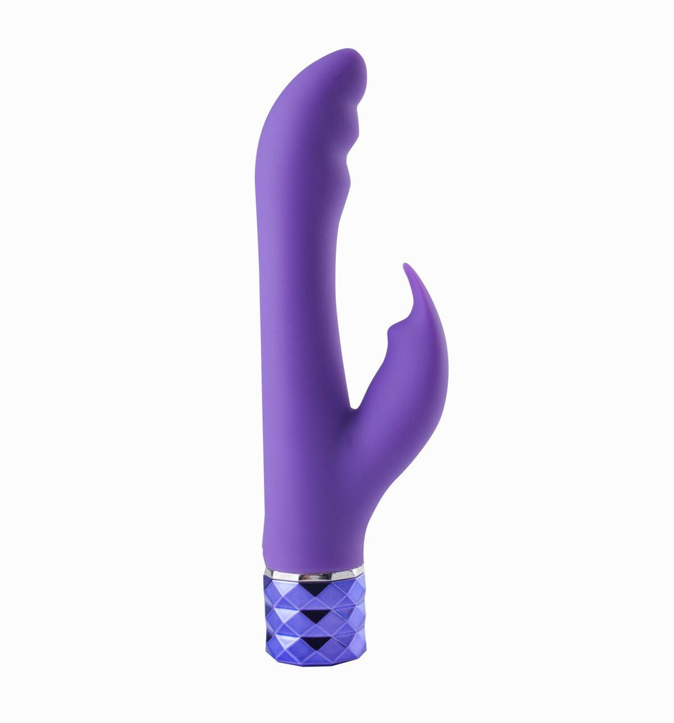 Hailey Silicone Rabbit Purple - iVenuss