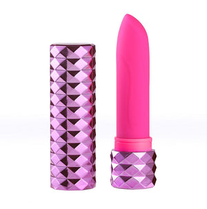 Roxie Maia Crystal Gem Lipstick Vibrator Pink - iVenuss