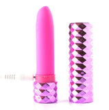 Roxie Maia Crystal Gem Lipstick Vibrator Pink - iVenuss