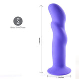 Riley Silicone Purple Dong - iVenuss