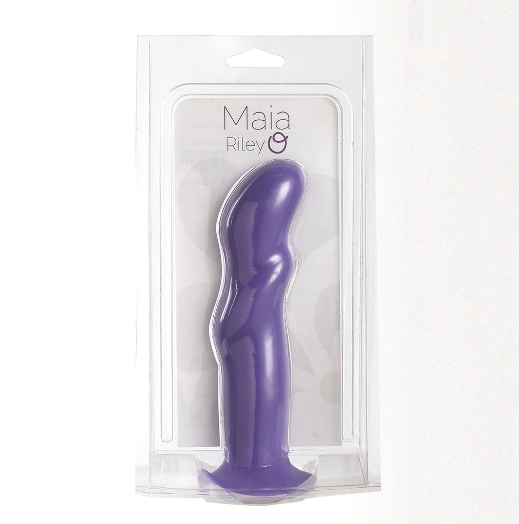 Riley Silicone Purple Dong - iVenuss