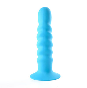 Kendall Silicone Neon Blue Dong - iVenuss