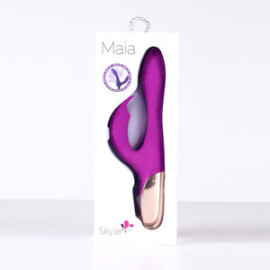 Skyler Silicone Bendable Purple Rabbit - iVenuss