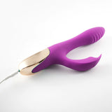 Skyler Silicone Bendable Purple Rabbit - iVenuss