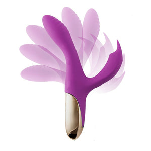 Skyler Silicone Bendable Purple Rabbit - iVenuss