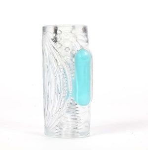 Aster Clear Stroker W- Rechargeable Bullet