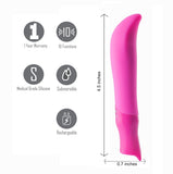 Maddie Rechargeable Silicone Bulllet - iVenuss