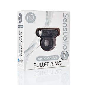 Sensuelle Bullet Ring Black - iVenuss