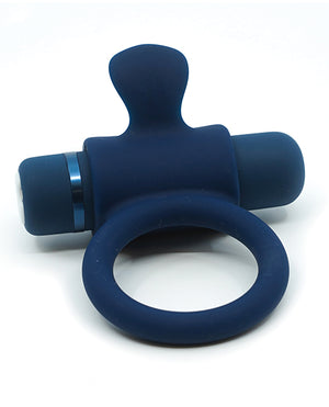 Sensuelle Silicone Bull Ring Navy Blue - iVenuss